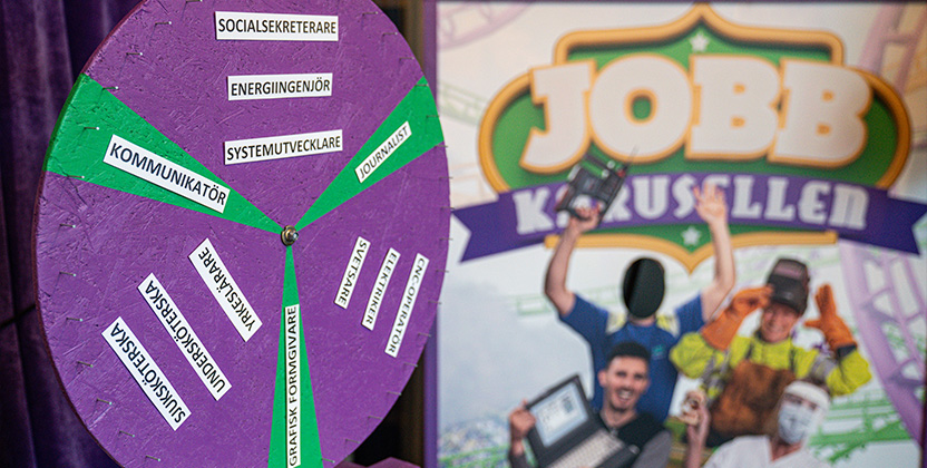karriärshjulet jobbkarusellen