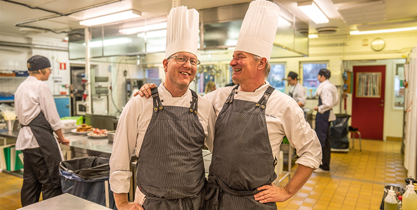 Holavedsgymnasiet restaurang johan daniel