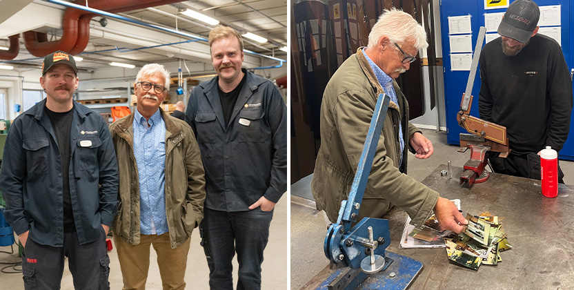 Dick Sylvander svetstävling