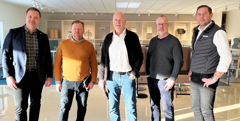 Pär Thudeen, Mats Holmstedt, Birger Boström, Mikael Stenquist och Tobias Söder.
